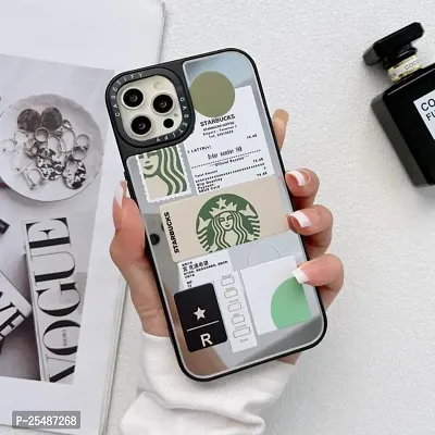 Back Cover for Camera and Drop Protection iPhone 15 Pro  (TPU + Polycarbonate | Starbucks Casetify