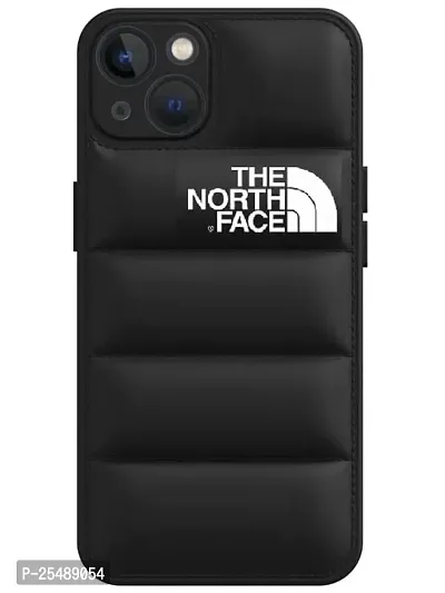 Back Cover for Luxury Matte Puffer Case (iPhone 15 Black Puffer Case)