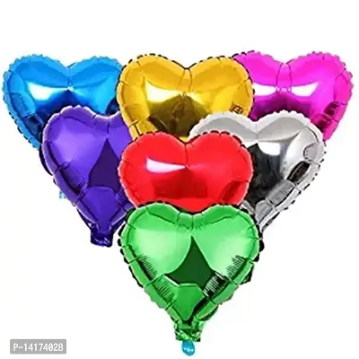 GRAND SHOP Latex Balloon, 5 Piece, Multicolour-thumb2