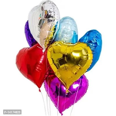 GRAND SHOP Latex Balloon, 5 Piece, Multicolour