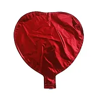 GRAND SHOP 50801 18 Heart Balloons Foil Balloons Mylar Balloons for Party Decorations Party Supplies, 5 Pieces (Dark Blue)-thumb4