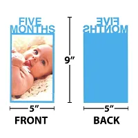 TOYXE 1st Birthday Baby Photo Banner Pastel Color (Multi)-thumb1