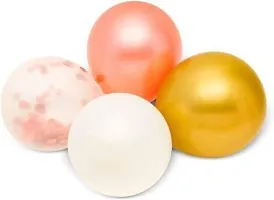 TOYXE Happy Birthday Letter Confetti Metallic Balloons Set of 33-thumb3