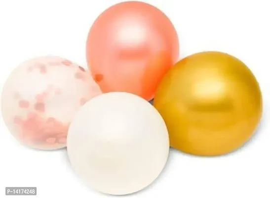 TOYXE Happy Birthday Letter Confetti Metallic Balloons Set of 33-thumb4