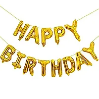 TOYXE Happy Birthday Balloons Decorations Set Silver Golden-thumb4