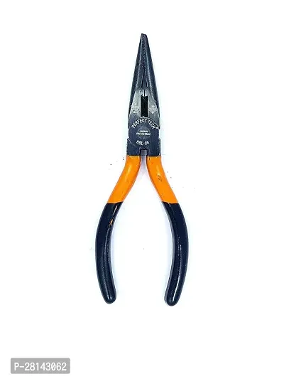 Orchha Hardware Double Dip 6 Inch Long Nose Plier Combination Cutting Plier Anti-Rust Properties For Gripping Carbon Steel-thumb0