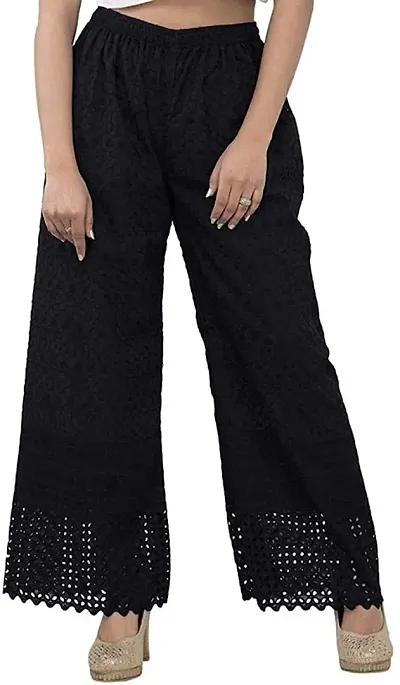 Women Dark Blend Palazzos