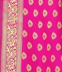 Designer Banarasi Style Silk Jacquard Saree-thumb1