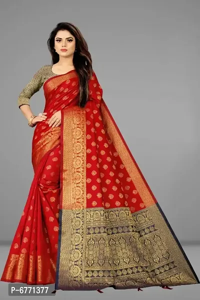 Banarasi Silk Jacquard Saree with Blouse piece