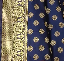 Banarasi Silk Jacquard Saree with Blouse piece-thumb1