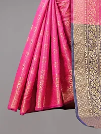 Banarasi Silk Zari Saree with Blouse piece-thumb1