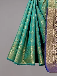 Banarasi Silk Zari Saree with Blouse piece-thumb1