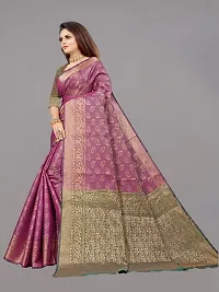 Banarasi Silk Zari Saree with Blouse piece-thumb2