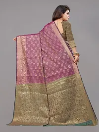 Banarasi Silk Zari Saree with Blouse piece-thumb4