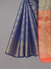 Banarasi Silk Zari Saree with Blouse piece-thumb1