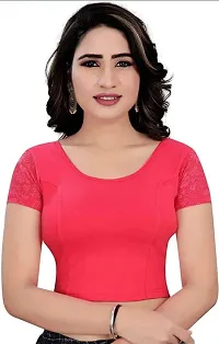 Stylish Cotton Lycra Short Sleeve Blouses Combo For Women Pack Of 2-thumb1