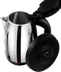 Stainless Steel Electric Scarlett Kettle Multipurpose Tea Coffee Maker Heater Water Boiler Tea Pot with Heat Resistance Handle 2 Liter-thumb1