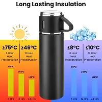 Modern Insulated Water Bottle, 500ml-thumb1