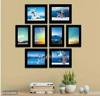 Wall Photo  Certificate Document Frames Photo Frames Set Of 8-thumb0