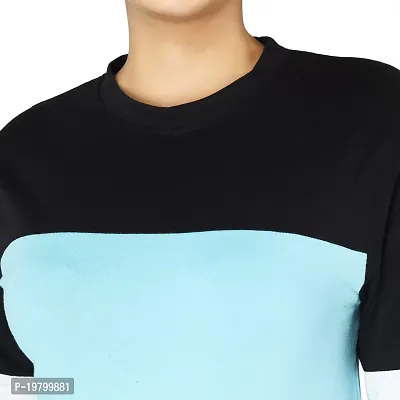 JUGAADOOBOY.COM Regular Fit Cotton Full Sleeve Top for Women/Girls (Medium, Sky Blue)-thumb5