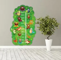 CVANU Decorative Height Measuring/Growth Chart Wall Sticker for Room Decoration/Size (152.7cmx83cm) Multicolor/cv2-thumb1