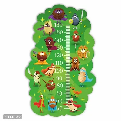 CVANU Decorative Height Measuring/Growth Chart Wall Sticker for Room Decoration/Size (152.7cmx83cm) Multicolor/cv2-thumb0