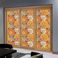 CVANU Window Film Privacy Heat-UV Rays Protected Self-Adhesive Window Glass Film Viny Sheet Multicolor(New)-thumb4