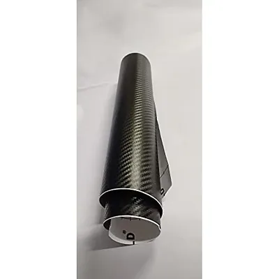 CVANU 24x200 3D Black Carbon Fiber Vinyl Car Wrap Sheet Roll Film Sticker Decal ?
