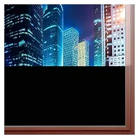 CVANU Privacy Window Tint for Home Solar Film Heat Control Window Film Black Out Office Privacy Glass Window Sticker Smooth Glass, 24''x75''-thumb2