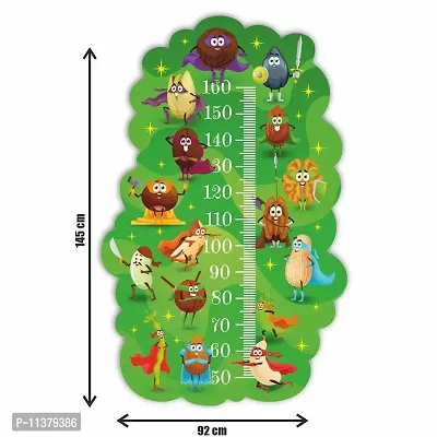 CVANU Decorative Height Measuring/Growth Chart Wall Sticker for Room Decoration/Size (152.7cmx83cm) Multicolor/cv2-thumb4