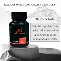 - LAAL GHODA PURE PREMIUM VITALITY CAPSULES / SHILAJIT IN 30 CAPSULE FORM 100% PURE  / BOOSTS POWER ENERGY-thumb2