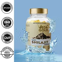 VEDA GOLD SHILAJIT CAPSULES FOR MEN  WOMEN / PURE HIMALAYAN SHILAJIT IN 30 CAPSULE FORM 100% PURE-thumb2