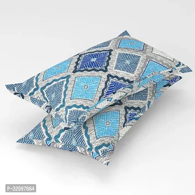 Gharsaaz Multicolor Printed Polycotton Pillow Covers Set of 4-thumb2