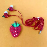 Partywala Fruits Ear Phone Set with Winder-thumb2