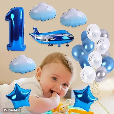 Partywala Aeroplane Foil Balloons Set of 21pcs-thumb3