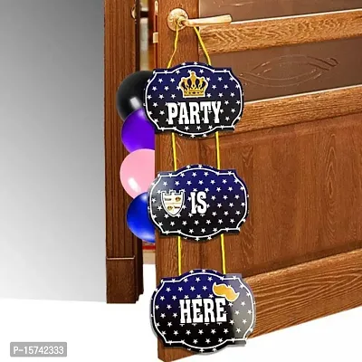 Partywala Prince Theme Welcome Door Banner-thumb2