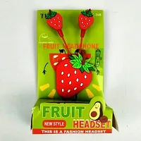 Partywala Fruits Ear Phone Set with Winder-thumb1