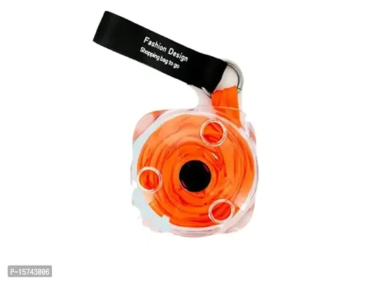 Partywala Shopping Bag To Roll Up (Orange)-thumb2