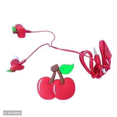 Partywala Fruits Ear Phone Set with Winder