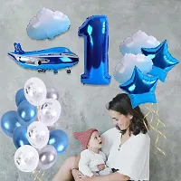 Partywala Aeroplane Foil Balloons Set of 21pcs-thumb1