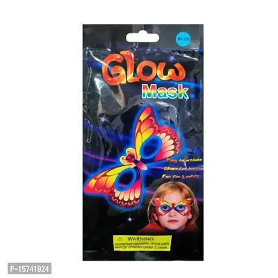 Partywala Glow Stick Eye Mask Multi Design