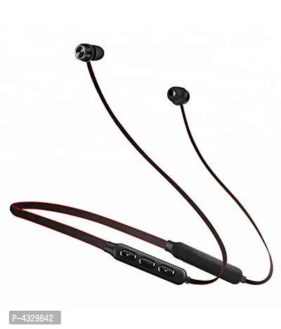 Stylish Black Sports Neckband Headphone with Ultimate Grip And Bass-thumb3