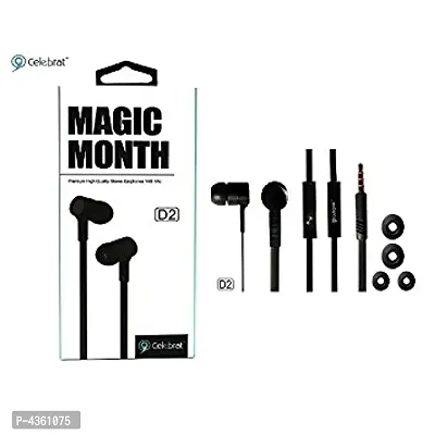 Premium Black In-ear Wired Earphone-thumb0