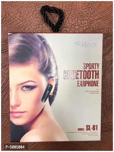 SILCO EAR BT HANDSFREE WITH CABLE ULTRA HIGH QUALITY WITH WARRANTY