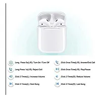 I12 Tws Earphone With Portable 300 Mah Charging Case True Wireless Earbuds-thumb2