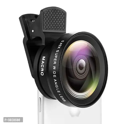 2 in 1 Camera Lens Kit with 0.45X Wide Angle Lens + 15X Lens for All Smartphones  Tablets-thumb0