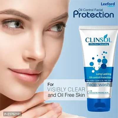 CLINSOL Oil Control Facewash - Pack of 2-thumb3