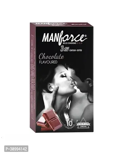 Manforce chocolate flavour  condom-thumb0