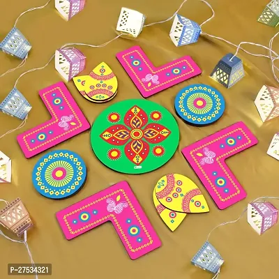 Readymade Readymade Rangoli for Diwali Home Decoration, Lights for Diwali Decoration in Balcony-Diwali Gift Hampers