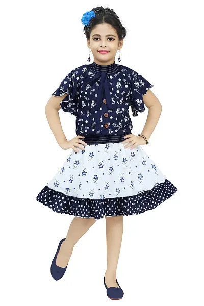 Chandrika Kids cute Skirt and Top Set for Girls